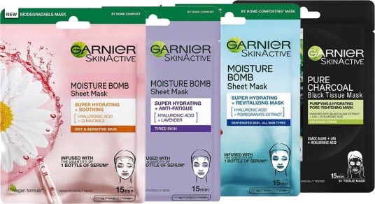 Garnier Skin Active Sheet Masks