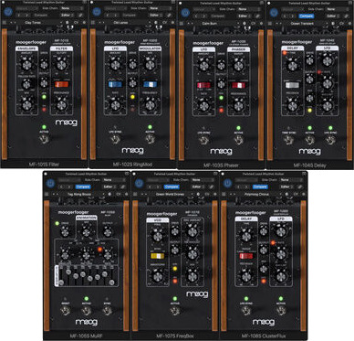 Moog Moogerfooger Effects Plug-ins Moog Moogerfooger Effects Plug-ins