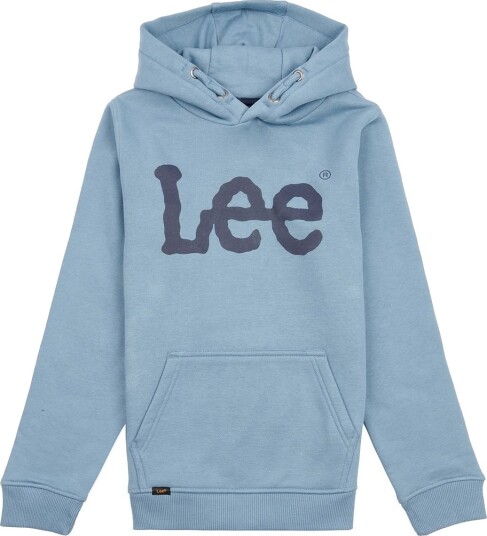 Lee Hettegenser Wobbly Graphic Spring Lake Lee 3 4 år 98 104 Hettegenser Blå