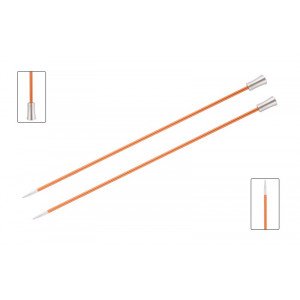 KnitPro Zing Strikkepinner / Genserpinner Aluminium 25cm 2,75mm / 9.8i
