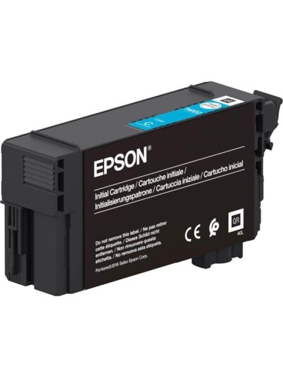 Epson T40C240 - cyan - original - ink cartridge - Blekkpatron Blå