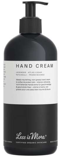 Less Is More Organic Hand Cream Lavender Eco Size 500 ml