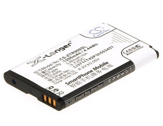 Telstra T6 batteri (1200 mAh 3.7 V) Telstra T6 batteri (1200 mAh 3.7 V)