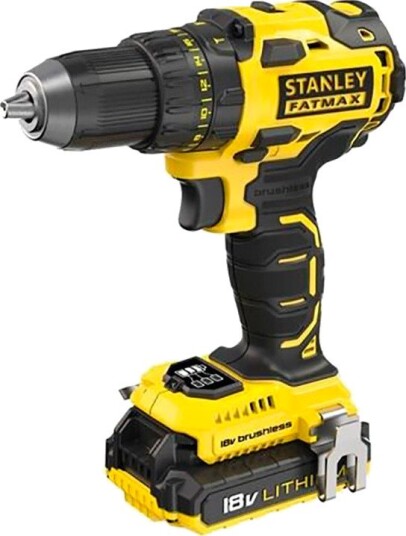 Stanley Tools Batteridrill FMC607D2 Med 2 Batterier Og Lader 18v Stanley Tools Batteridrill FMC607D2 Med 2 Batterier Og Lader 18v