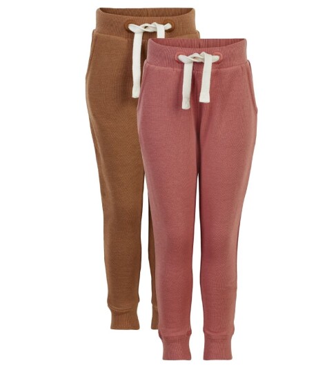 Minymo Basic 37 -Sweat Pant (2-Pack) Pink 98