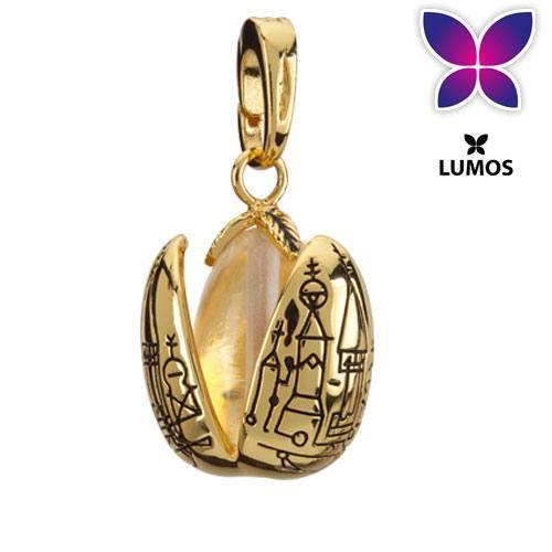 Noble Collection Harry Potter Armbånd Charm Lumos Golden Egg