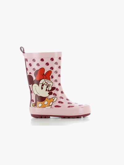 Disney Minni Mus Gummistøvler Pink/Burgundy 30