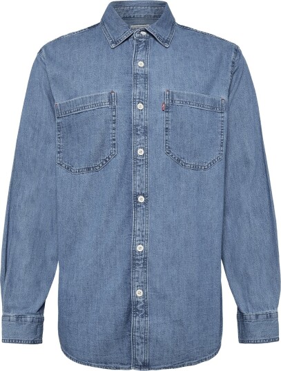 Levi"s® Mariposa Worker Ani Mid Wash MED INDIGO FLAT FINISH S Levi"s® Mariposa Worker Ani Mid Wash MED INDIGO FLAT FINISH S