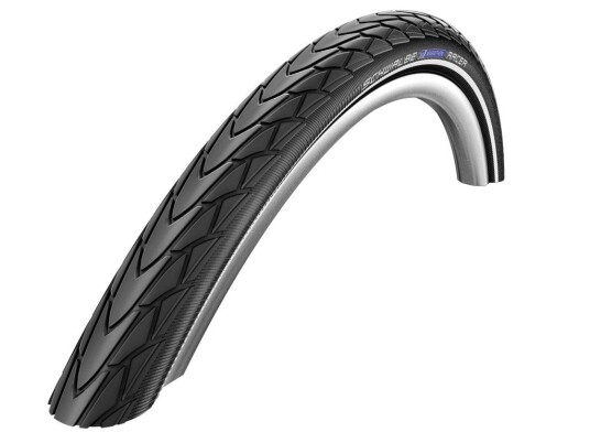 Schwalbe Marathon Racer, 28, Bybruk/eventyr, Tubeless Ready, Folding bead, Sort, 45 - 85 psi
