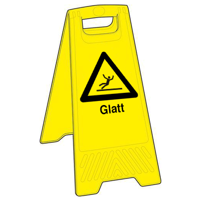 Jo Safety Glatt gulv skilt Flyttbare 6310101