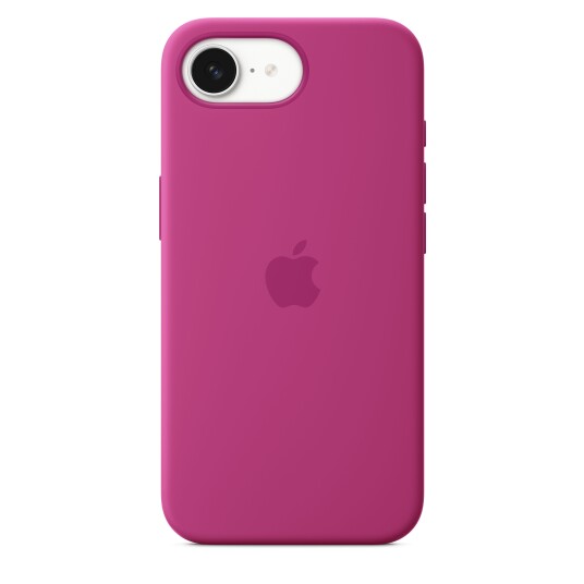 Apple iPhone 16e Silikondeksel Fuchsia