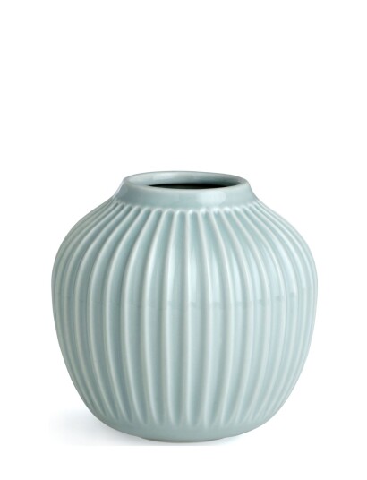 Kähler Hammershøi Vase Blue Kähler MINT H13CM