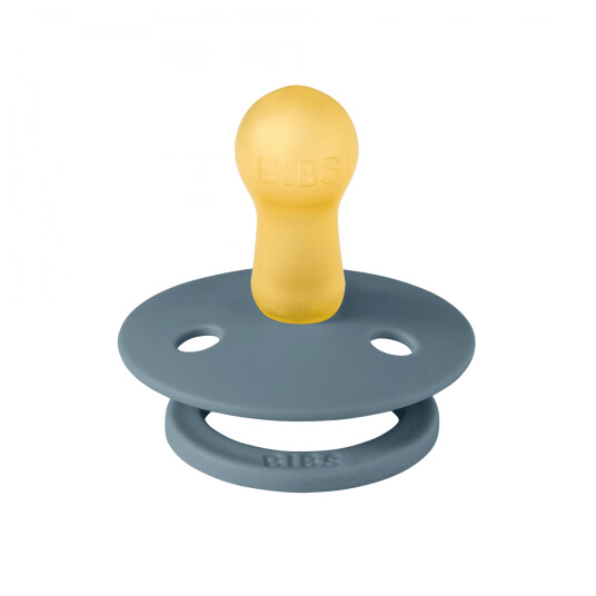 Bibs Smokk Colour Round   Rund, Naturgummi Sutt - Petrol