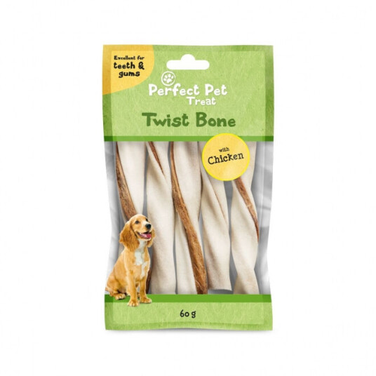 Perfect Pet Twist Tyggbein Chicken 11.5 cm 5-Pack