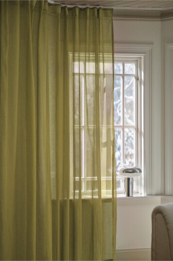 Jotex Voilegardin 1lengde Ekstra Bred Khaki CORINNE 219488406300