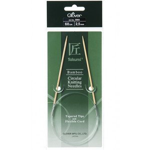 Clover Takumi Rundpinne Bambus 60cm 2,50mm /23.6in US1½