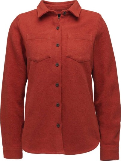 Black Diamond Women's Project Heavy Flannel Red Rock S