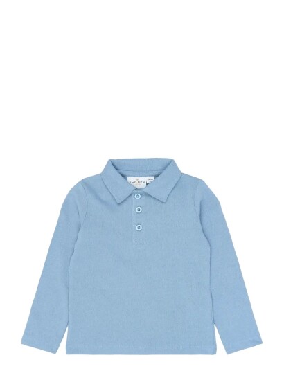 The New Tnststeward L_S Polo Blue 104 The New Tnststeward L_S Polo Blue 104