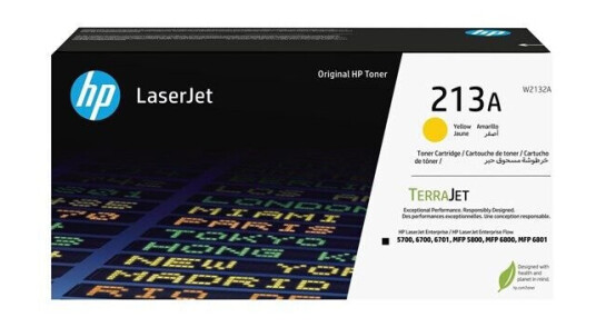 HP 213A / W2132A - Yellow Toner - Laser toner Yellow