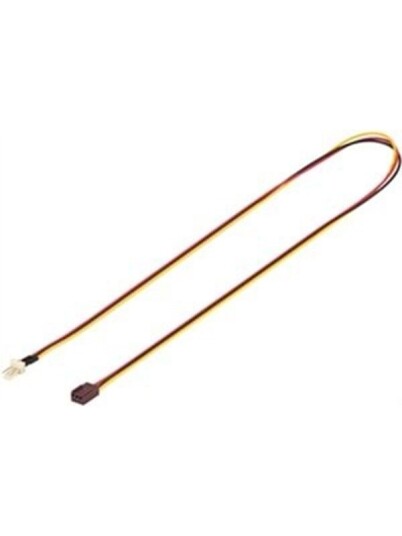 Pro PC fan power extension cable 3-pin male/female connector Pro PC fan power extension cable 3-pin male/female connector