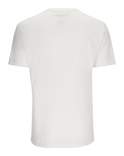 Simms Logo T Shirt Orange/charcoal Heather Simms Logo T Shirt Orange/charcoal Heather