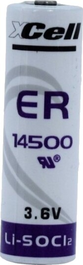 Xcell Er14500 Spesialbatterier R6 Aa Litium 3,6 V 2600 Mah 1 Stk ER14500 Xcell Er14500 Spesialbatterier R6 Aa Litium 3,6 V 2600 Mah 1 Stk ER14500