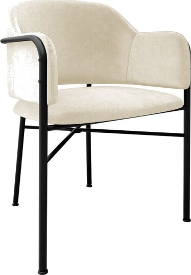 Floden Armlenestol - Beige/Svart