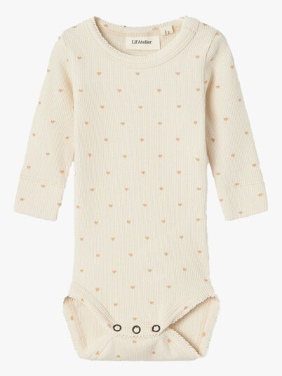 Lil- Atelier Gago Long Sleeve Slim Body Beige 68