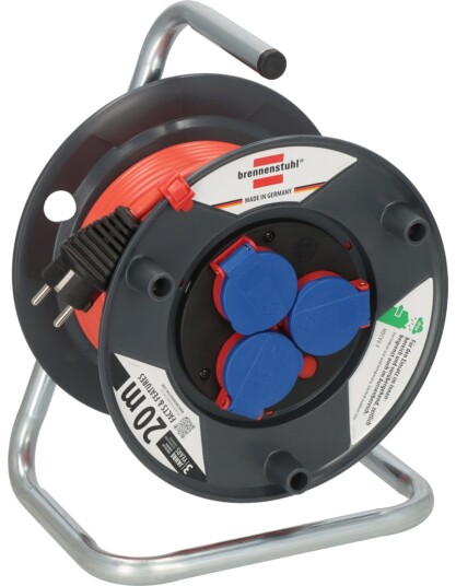 Brennenstuhl Kabeltrommel Garant 20 m (3 Uttak)