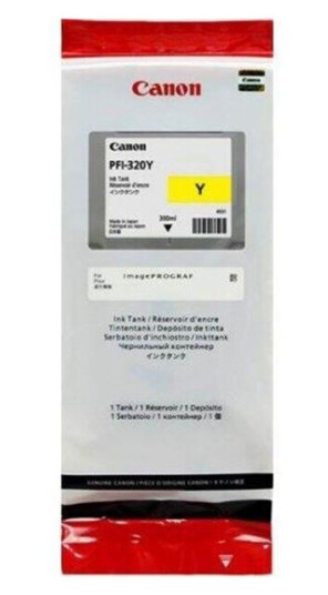 Canon PFI-320 / 2893C001 Yellow - Blekkpatron Yellow Canon PFI-320 / 2893C001 Yellow - Blekkpatron Yellow