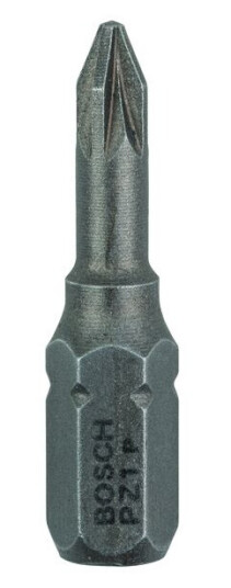 Bosch PZ1 25mm Skrutrekkerbits 3pk - Ekstra hard Bor & Bits