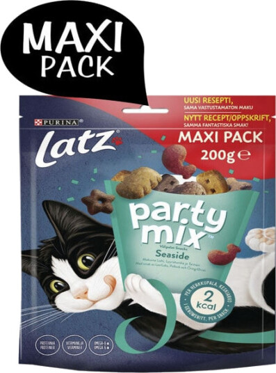 Latz Party Mix Seaside Kattemat 200 g med Helse og Pelsfordel