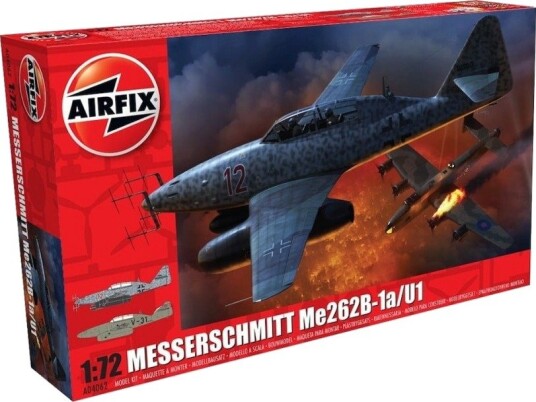 Airfix 1/72 Messerschmitt Me262B-1A/U1