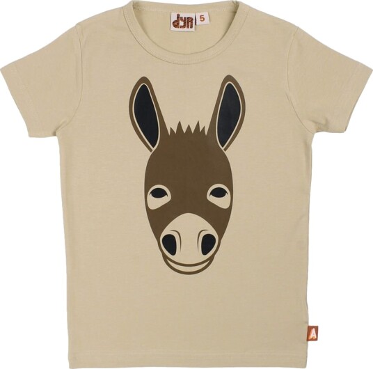 DYR T skjorte Growl Beige DYR 4 år (104) T skjorte