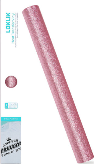 Loklik Europe Loklik Plotterfolie Glitter – Rosa – 30,5 X 90 Cm Sg Htv 1574 Us L B2b