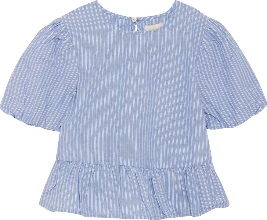 Creamie Top Woven Stripe Blue 140 Creamie Top Woven Stripe Blue 140