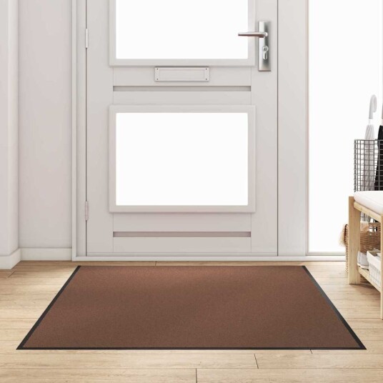 Dørmatte Annet Brun og svart 120 x 180 cm Polypropylen og vinyl Dørmatte Annet Brun og svart 120 x 180 cm Polypropylen og vinyl