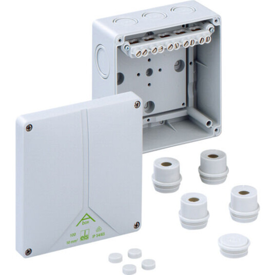 Spelsberg KOBLINGSBOKS ABOX 100 IP65 GRÅ - 1243508 Spelsberg KOBLINGSBOKS ABOX 100 IP65 GRÅ - 1243508