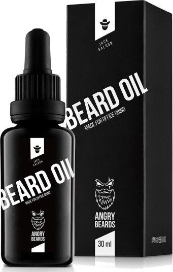 Angry Beards Skjeggolje Jack Saloon 30ml