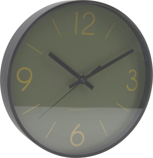 House Doctor Time Veggklokke Mørk Grønn Ø24,8 House Doctor Time Veggklokke Mørk Grønn Ø24,8