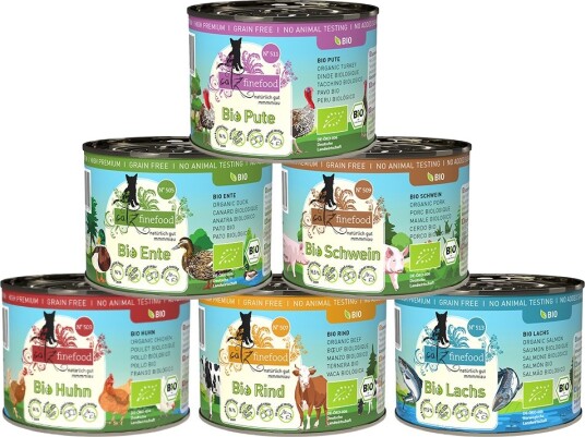 Catz Finefood Økologisk Mix I 24X200 G