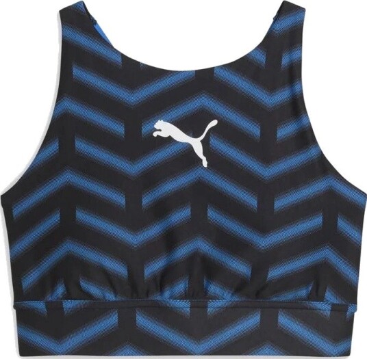 PUMA Sports BH IndividualBlaze Eversculpt Blå/PUMA White Kvinner størrelse Medium