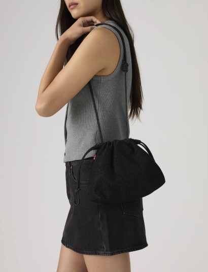 Levi"s® Isabelle Crossbody Black Rinse   Black   ONE SIZE