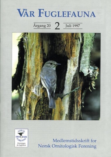 Norsk Ornitologisk Forening Vår Fuglefauna   1997 2 årgang 20
