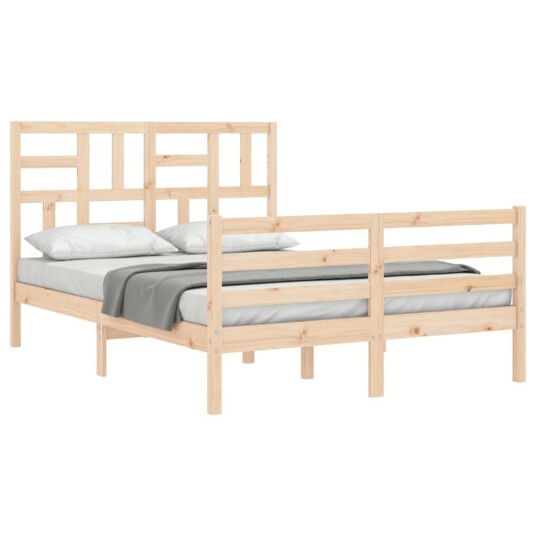 Sengeramme med hodegavl 140x190 cm heltre 3194876