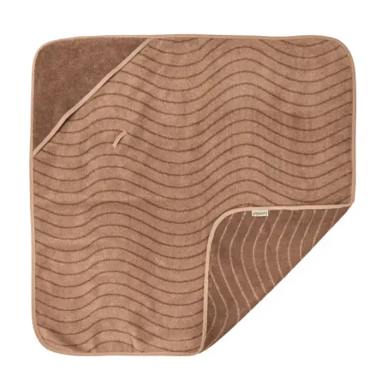Leander Håndkle med Hette Woodland Clay Leander Håndkle med Hette Woodland Clay