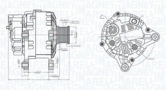 Dynamo MAGNETI MARELLI 063731562010