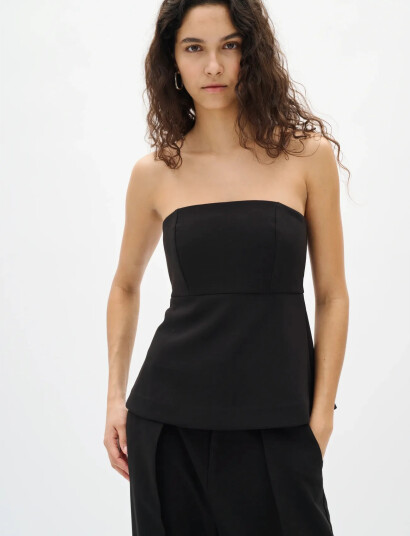 InWear Zoehiw Barrel Pant - Black - 34