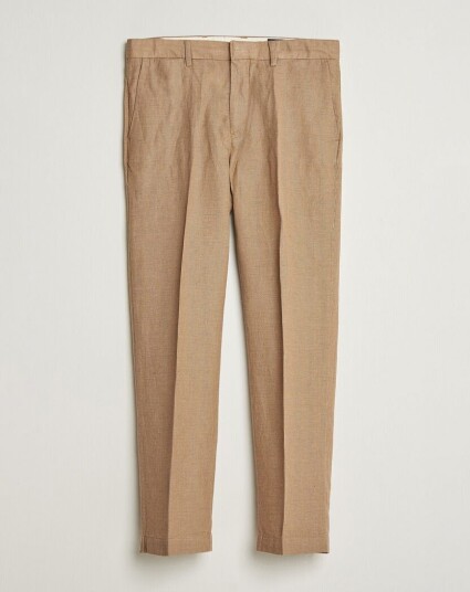 Polo Ralph Lauren Cotton/Linen Houndstooth Pants Vintage Khaki Polo Ralph Lauren Cotton/Linen Houndstooth Pants Vintage Khaki