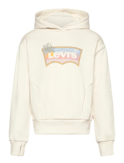 Levi"s Lvg Ombre Batwing Pullover Hoo Cream 110